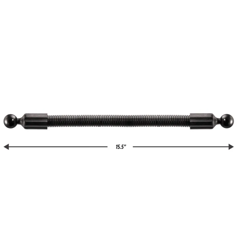 15.5 inch Double Socket Arm Extension Pole with 25mm (1 inch) Ball Ends