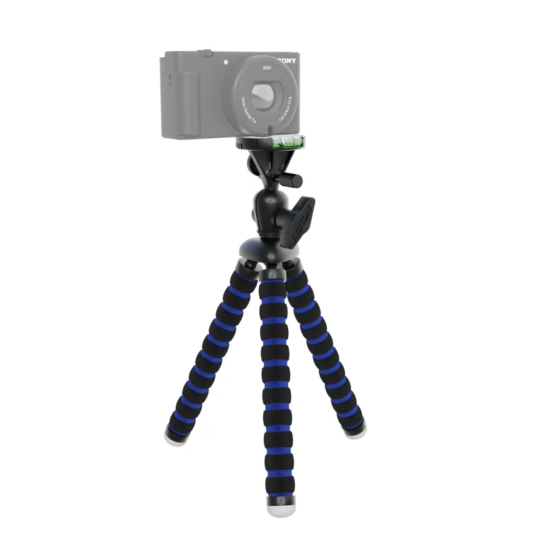 11 Inch Flexible Camera Tripod for Canon Nikon Samsung and Other 1/4"- 20 Digital Cameras