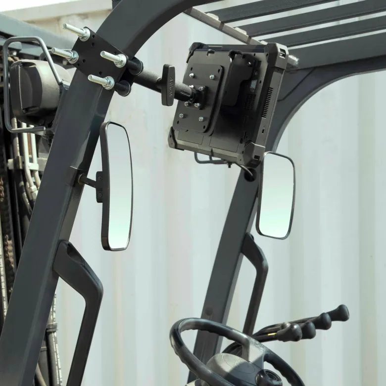 10.25 inch Metal Robust Forklift Front Guard VESA Mount