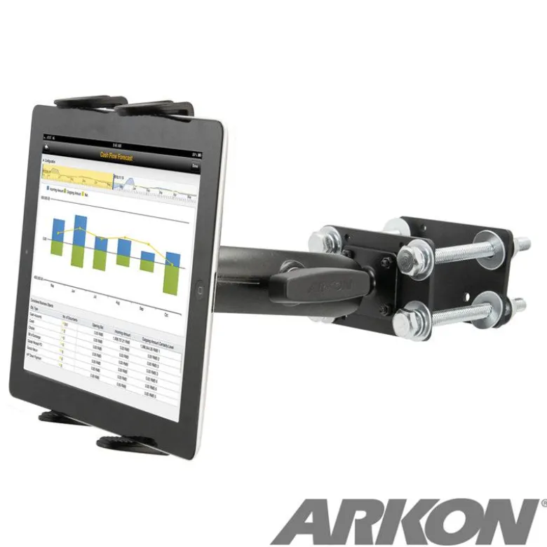 7 inch Robust Forklift Front Guard Slim-Grip® Tablet Mount