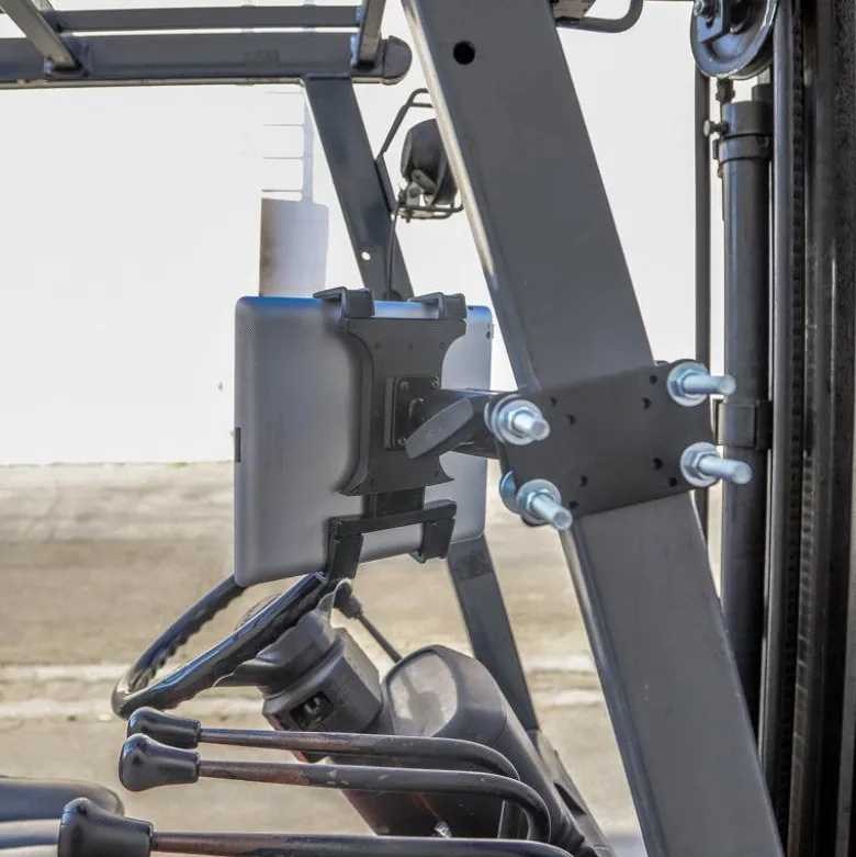7 inch Robust Forklift Front Guard Slim-Grip® Tablet Mount
