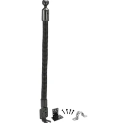 18 inch Seat Rail Floor Pedestal with 25mm (1 inch) Ball