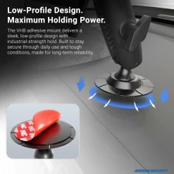 Adhesive Mounting Pedestal - 17mm Ball Compatible