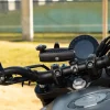 Aluminum Motorcycle Camera Handlebar Mount with 2.75" Shaft