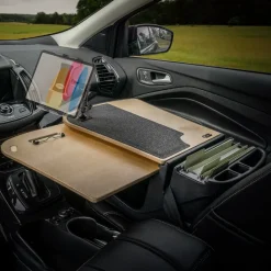 AutoExec GripMaster Car Desk with Slim-Grip® Ultra Pro Multi-Angle Mount
