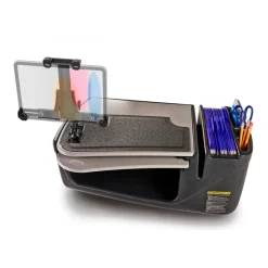AutoExec GripMaster Car Desk with LockVise™ Locking Tablet Holder and Multi-Angle Mount