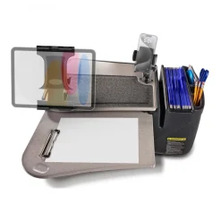 AutoExec GripMaster Car Desk with Mega Grip™ and Slim-Grip® Ultra Pro Drill-Base Mounts
