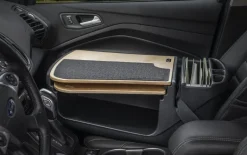 AutoExec GripMaster Car Desk with Slim-Grip® Ultra Pro Drill-Base Mount