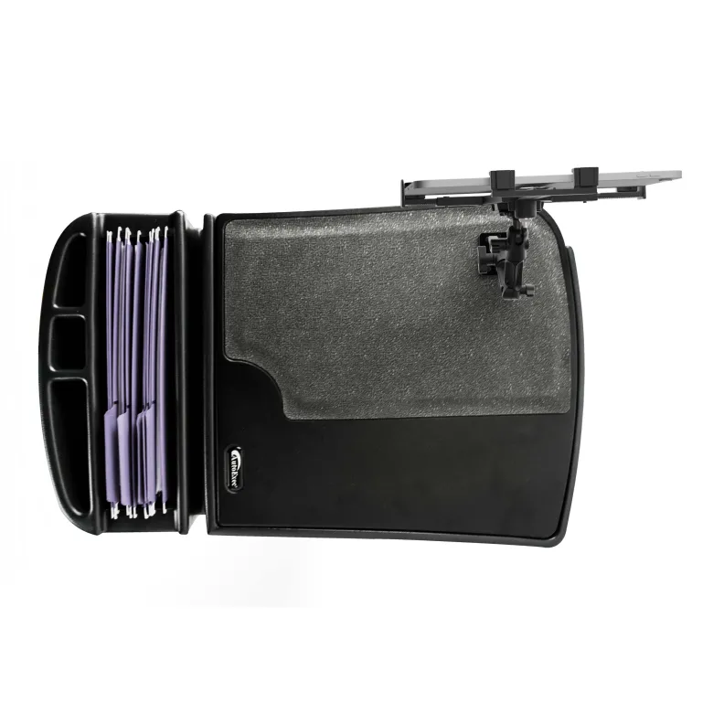 AutoExec GripMaster Efficiency Car Desk LockVise® Locking Tablet Holder and Multi-Angle Mount