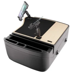 AutoExec GripMaster Efficiency Car Desk with Mega Grip™ and Slim-Grip® Ultra Pro Drill-Base Mounts