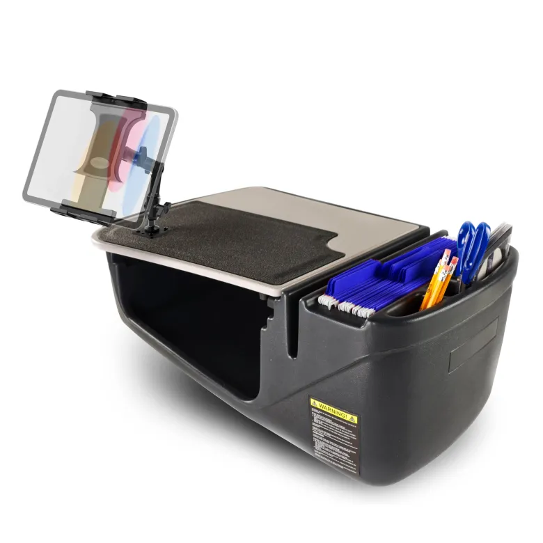 AutoExec GripMaster Efficiency Car Desk with Slim-Grip® Ultra Pro Multi-Angle Mount