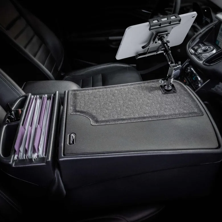 AutoExec GripMaster Efficiency Car Desk with Slim-Grip® Ultra Pro Multi-Angle Mount