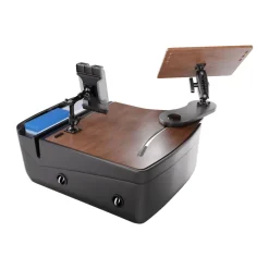 AutoExec Reach Front Seat Car Desk with Slim-Grip® Ultra Pro Multi-Angle Mount