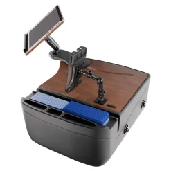 AutoExec Reach Front Seat Car Desk with Slim-Grip® Ultra Pro Multi-Angle Mount