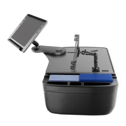 AutoExec Reach Front Seat Car Desk with Slim-Grip® Ultra Pro Multi-Angle Mount