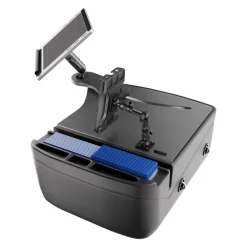 AutoExec Reach Front Seat Car Desk with Slim-Grip® Ultra Pro Multi-Angle Mount