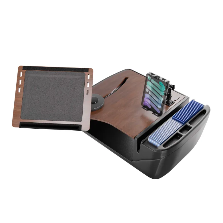 AutoExec Reach Front Seat Car Desk with Slim-Grip® Ultra Pro Multi-Angle Mount