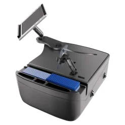 AutoExec Reach Front Seat Car Desk with RoadVise® Ultra Pro Drill-Base Mount