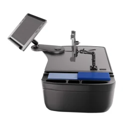 AutoExec Reach Front Seat Car Desk with LockVise™ Locking Tablet Multi-Angle Mount