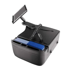 AutoExec Reach Front Seat Car Desk with Slim-Grip® Ultra Pro Drill-Base Mount