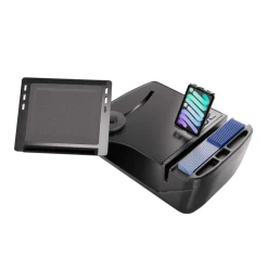 AutoExec Reach Front Seat Car Desk with Slim-Grip® Ultra Pro Drill-Base Mount