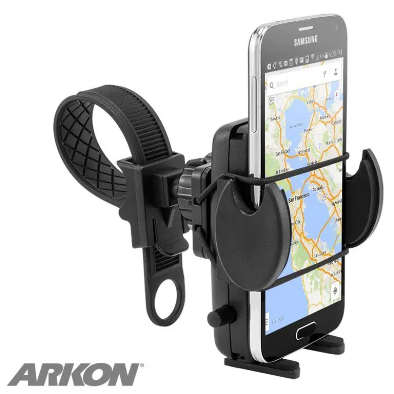 Bike or Motorcycle Mega Grip™ Phone Holder Strap Mount for iPhone, Galaxy, and Note
