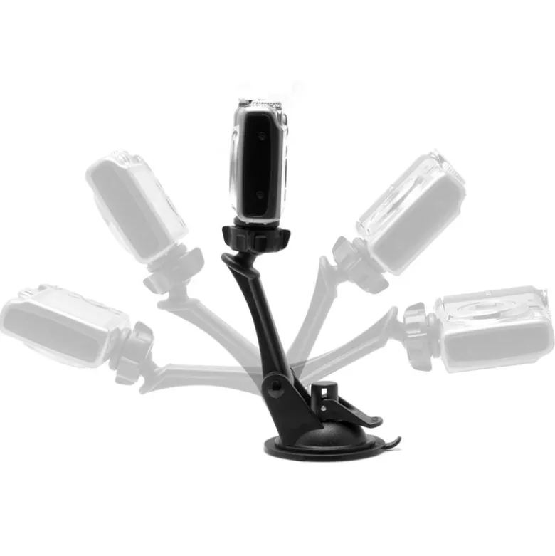 Camera Holder with Sticky Suction Mount and Adhesive Disk