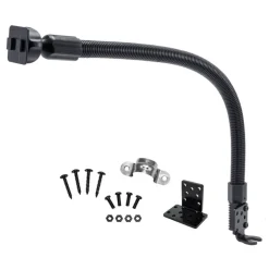 Car or Truck Seat Rail Bolt or Floor Mount with 22" Gooseneck