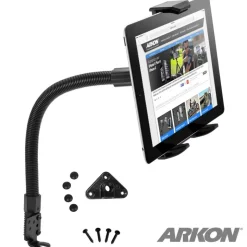 Car or Truck Seat Rail or Floor Tablet Mount for iPad, Note, and more