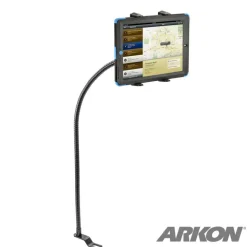 Car or Truck Seat Rail Universal Slim-Grip® Tablet Mount with 28 inch Gooseneck