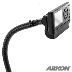 Car Seat Rail or Floor Mount with 15" Gooseneck for Sirius XM Satellite Radio