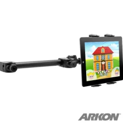 Center Extension Car Headrest Slim-Grip® Tablet Mount for iPad, Note, and more