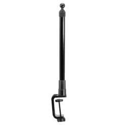 Clamp and Extendable 17-29 inch Pole with 25mm (1 inch) Ball
