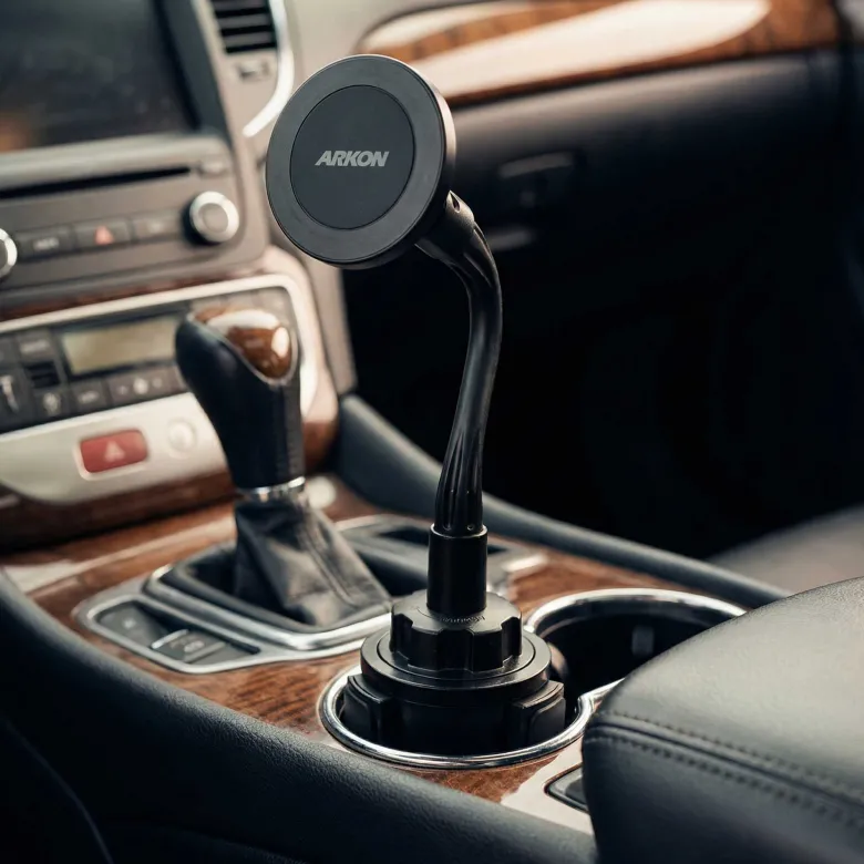 Cup Holder Phone Mount with Gooseneck and 17mm Ball