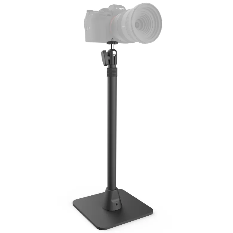 Desk Stand with 29" Height Adjustable Arm with 1/4"-20 Adapter