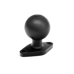 Diamond-Shaped Metal 38mm (1.5 inch) Ball to 2-Hole AMPS Compatible Adapter