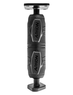 Double Socket Swivel Arm with Metal AMPS & Diamond Mount Plates