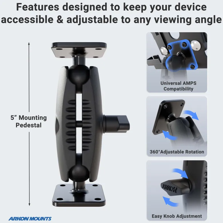 Drill-Base Mount with AMPS Mounting Pattern
