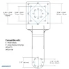 Dual Utility Mounting Bracket with VESA 75/100 & AMPS Compatibility