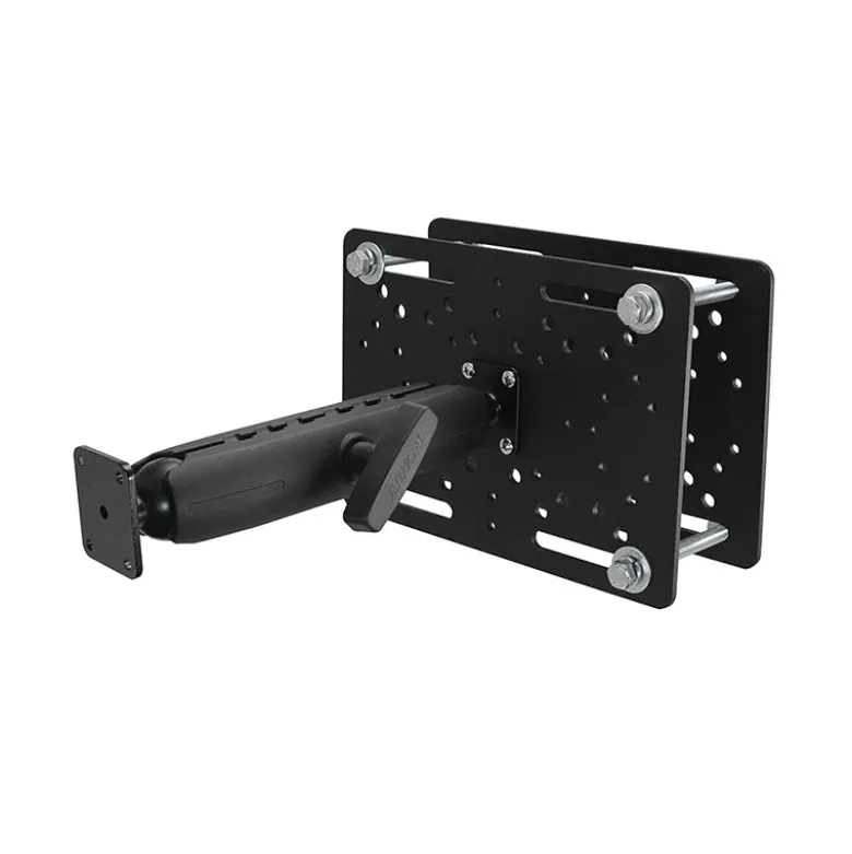Forklift Overhead Guard Mount with AMPS Mounting Plate and 8.5" Shaft