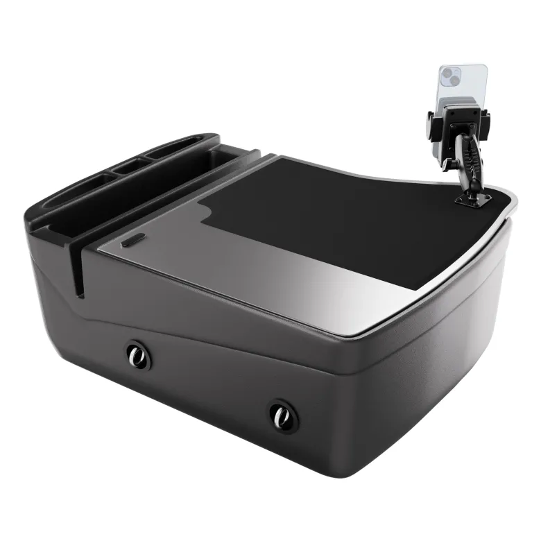 GripMaster Efficiency Car Desk with Mega Grip™ Drill-Base Mount