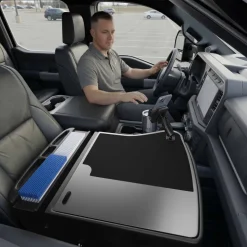 GripMaster Efficiency Car Desk with Mega Grip™ Drill-Base Mount