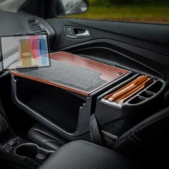 GripMaster Efficiency Car Desk with Slim-Grip® Ultra Pro Drill-Base Mount