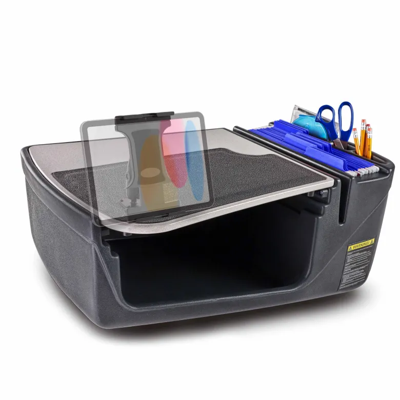 GripMaster Efficiency Car Desk with Slim-Grip® Ultra Pro Drill-Base Mount