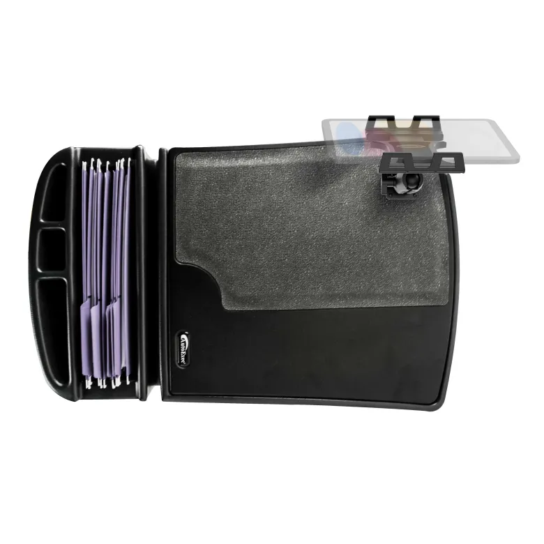GripMaster Efficiency Car Desk with Slim-Grip® Ultra Pro Drill-Base Mount