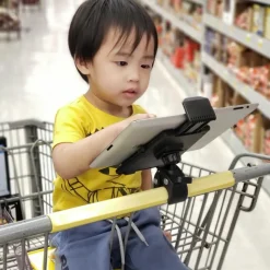 Heavy-Duty Clamp Post Tablet Mount for iPad, Note, Tab and more