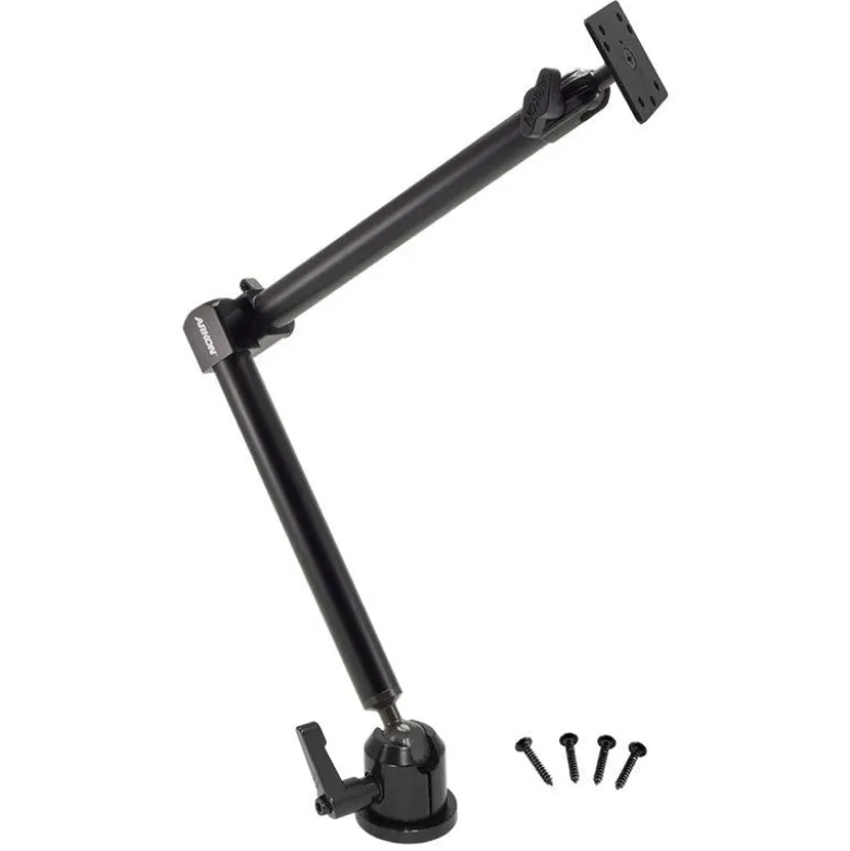 Heavy-Duty Drill-Base Mount with 22 inch Arm - 4-Hole AMPS Compatible