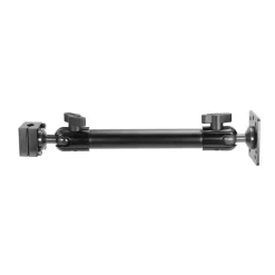 Heavy-Duty Headrest Mount with 10 inch Arm - 4-Hole AMPS Compatible
