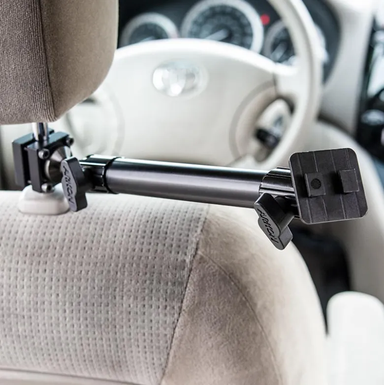 Heavy-Duty Headrest Mounting Pedestal with 10" Arm