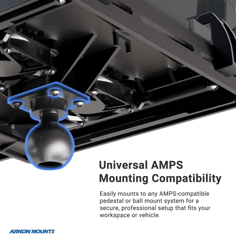 Heavy-Duty Laptop Holder with Optional Cooling Fan